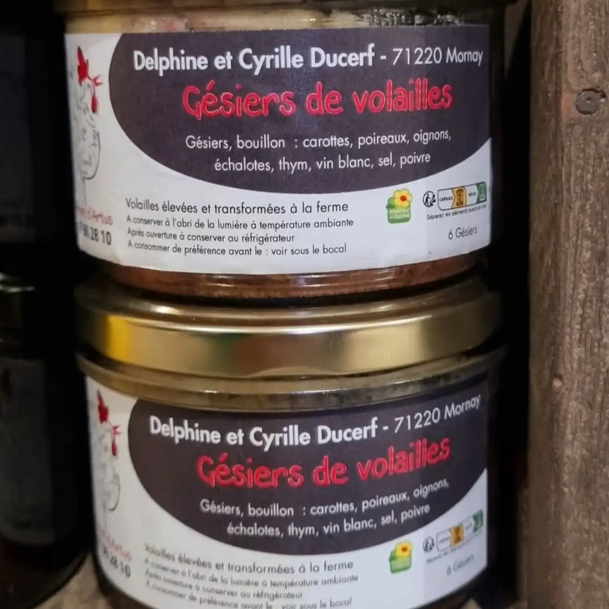 Gésiers de volailles cuisinés